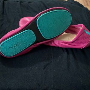 Pink Tieks Ballet Flats